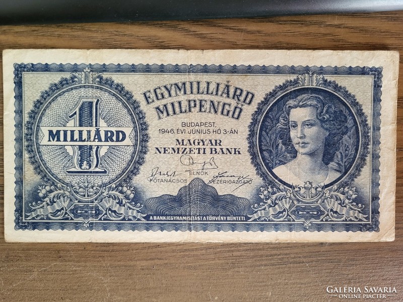 Egymilliárd pengő 1946