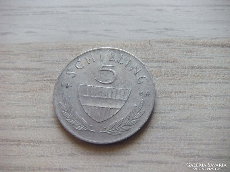 5   Schilling     1969     Ausztria