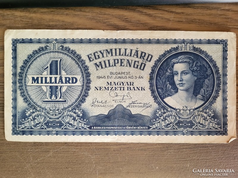 Egymilliárd pengő 1946