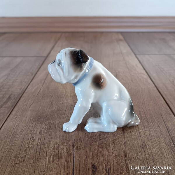 Metzler Ortloff porcelán bulldog