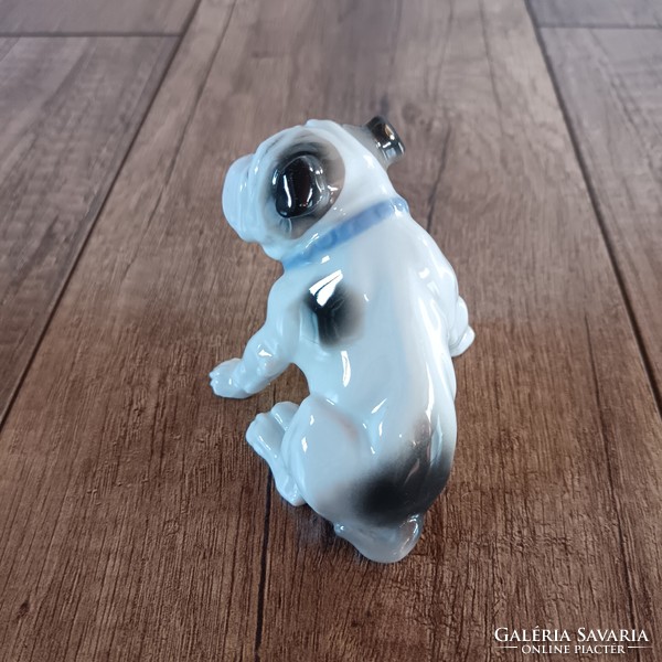 Metzler Ortloff porcelán bulldog