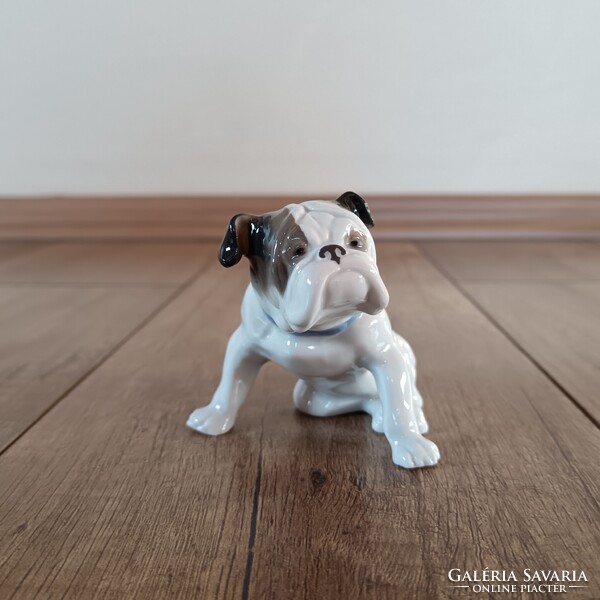 Metzler Ortloff porcelán bulldog