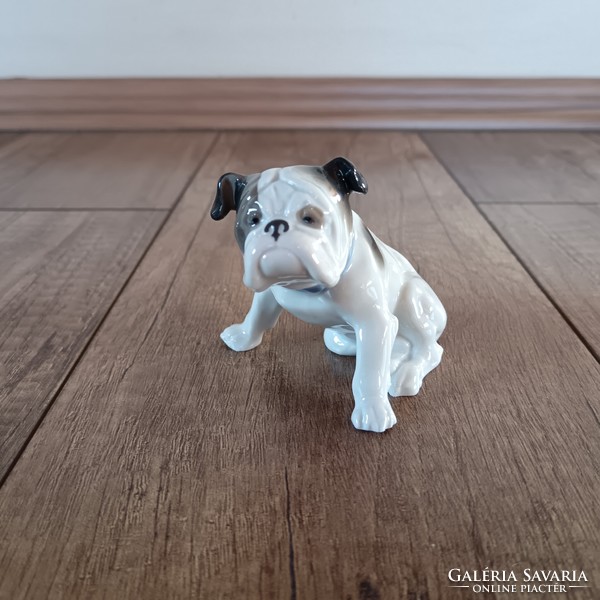 Metzler Ortloff porcelán bulldog