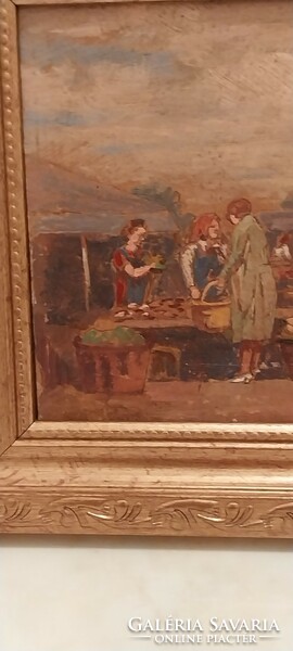 1Ft-ról-induló  SAUTNER LIPÓT(1889-1955):eredeti festménye