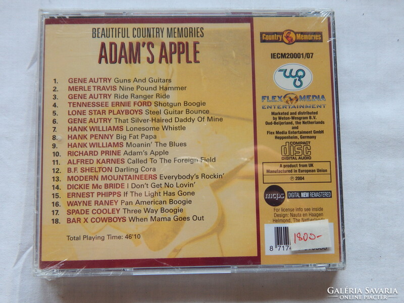 Adam's Apple CD