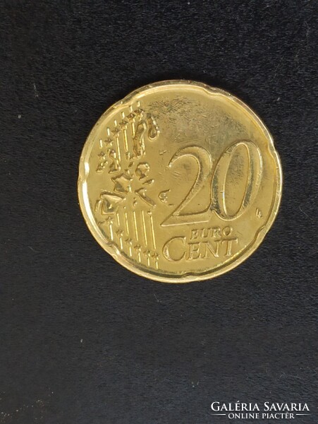 20 EURO CENT 2002 HOLLANDIA VF