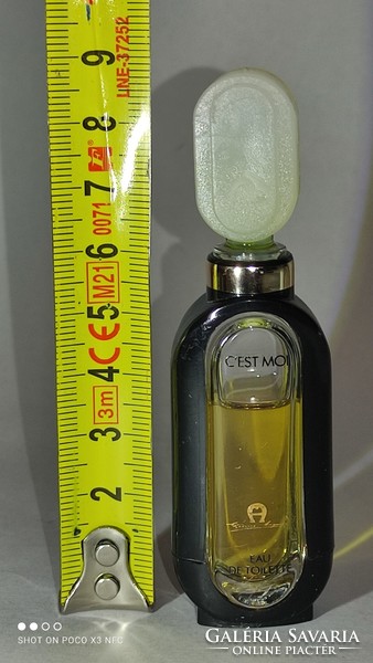 Vintage Etienne Aigner Cest Moi férfi mini parfüm edt 7 ml - ből 5 ml van 2 darab elérhető darabár