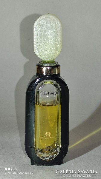 Vintage Etienne Aigner Cest Moi férfi mini parfüm edt 7 ml - ből 5 ml van 2 darab elérhető darabár