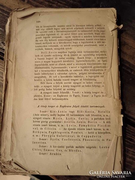 Egyetemes történelem, 1853-as füzet, írta Maár Bonifácz, Ős-Kor 1. füzet, 1. rész