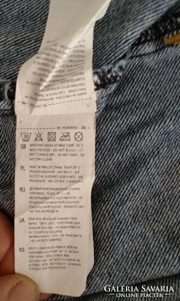 Női S farmerruha, kantáros, REserved, Alkudható