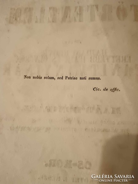 Egyetemes történelem, 1853-as füzet, írta Maár Bonifácz, Ős-Kor 1. füzet, 1. rész
