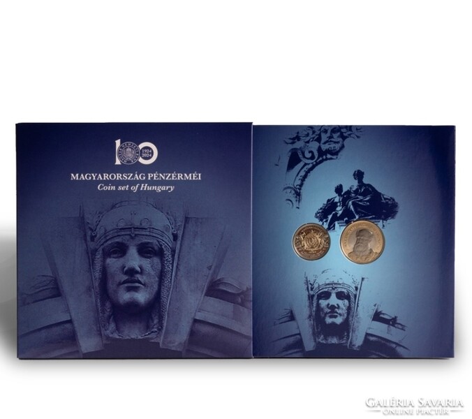2024. évi Batthyány Lajos 200 forint és Magyar Nemzeti Bank 100 forint forgalmi sor PP UNC