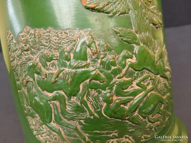 Lovas Jelenetes WS&S Wilhelm Schiller & Sohn Kekszes Doboz