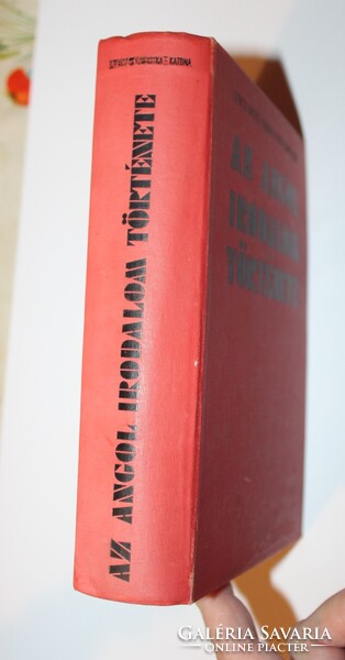 Szenci - Szobotka - Katona: Az angol irodalom története, 1972.