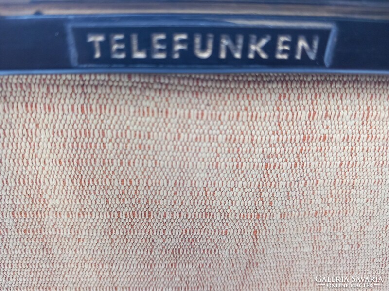 TELEFUNKEN SUPER 2B54 GWK régi retro vintage német csöves bakelit rádió, 1942-44. Ritka!