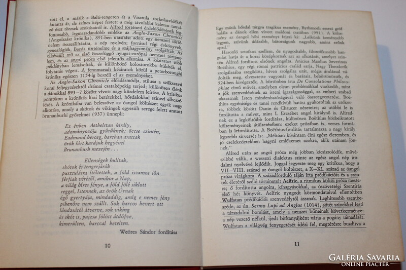 Szenci - Szobotka - Katona: Az angol irodalom története, 1972.