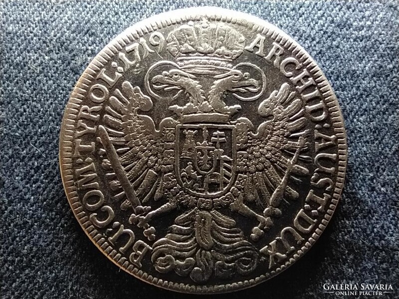 Ausztria VI. Károly (1711-1740) 1719-1734 Ezüst 1 Tallér 1719