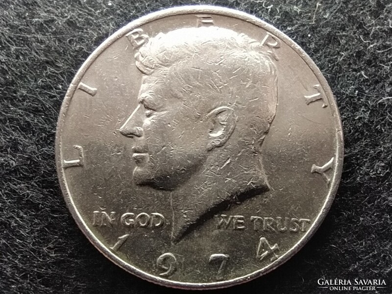 USA Kennedy half dollar 1/2 Dollár 1974