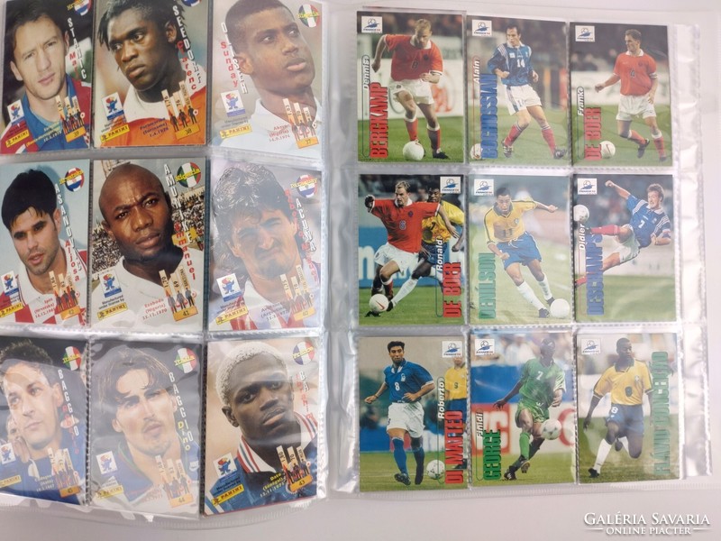 Panini World Cup France 1998 hiánytalan album 1-100 kártya