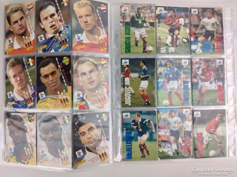 Panini World Cup France 1998 hiánytalan album 1-100 kártya