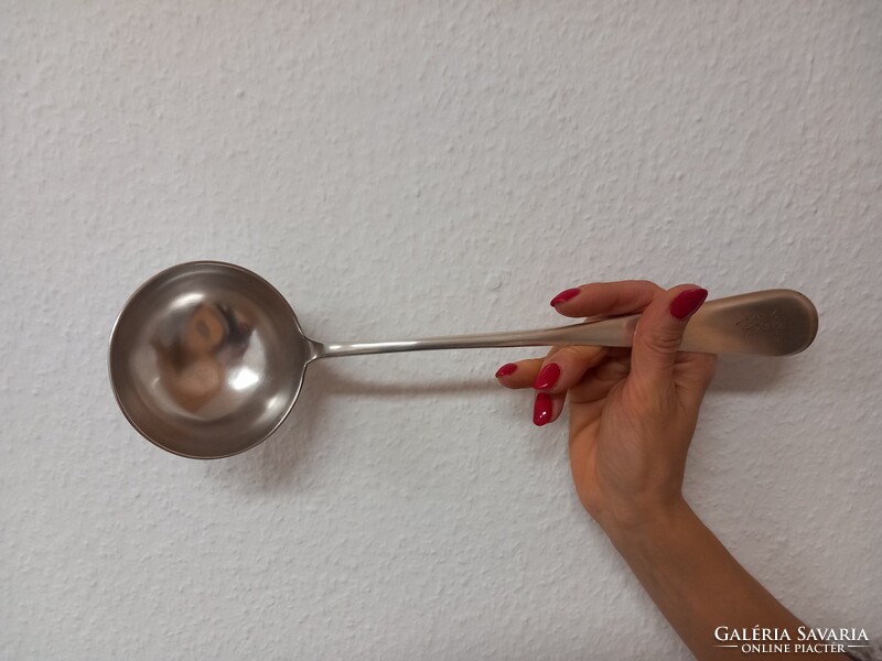 Ezüst nagy merőkanál Bécs cca.1880
