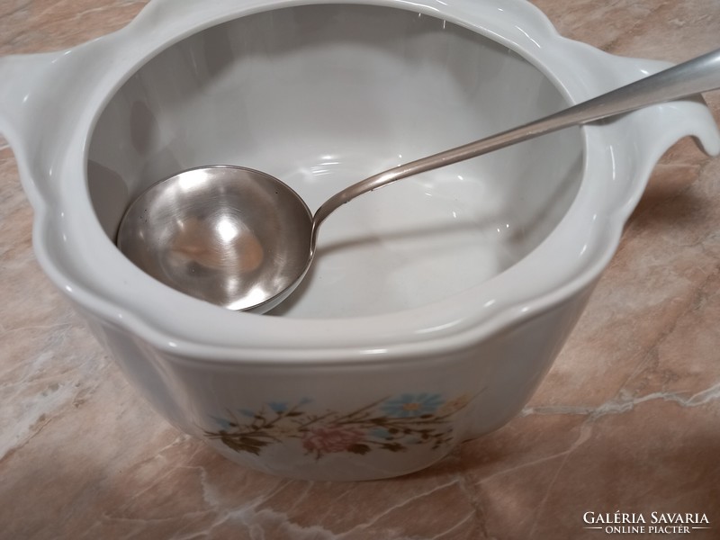 Ezüst nagy merőkanál Bécs cca.1880