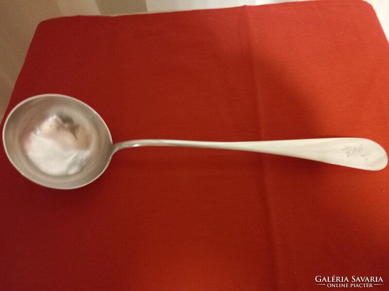 Ezüst nagy merőkanál Bécs cca.1880