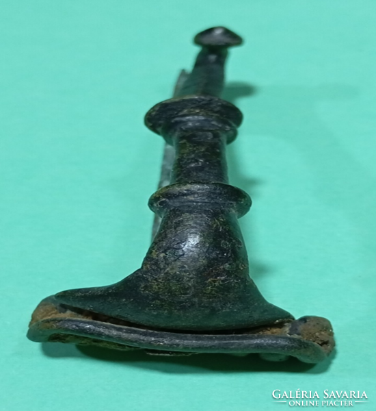 Római bronz fibula i.sz .200-300