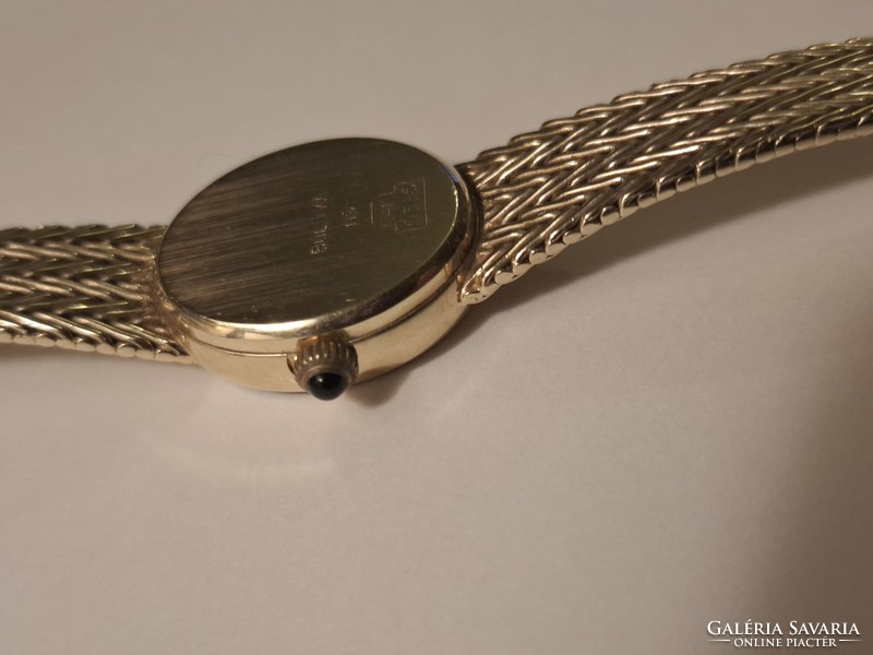 Bulova női 14 k arany óra