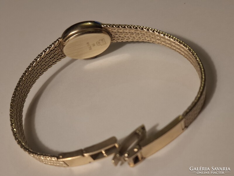 Bulova női 14 k arany óra
