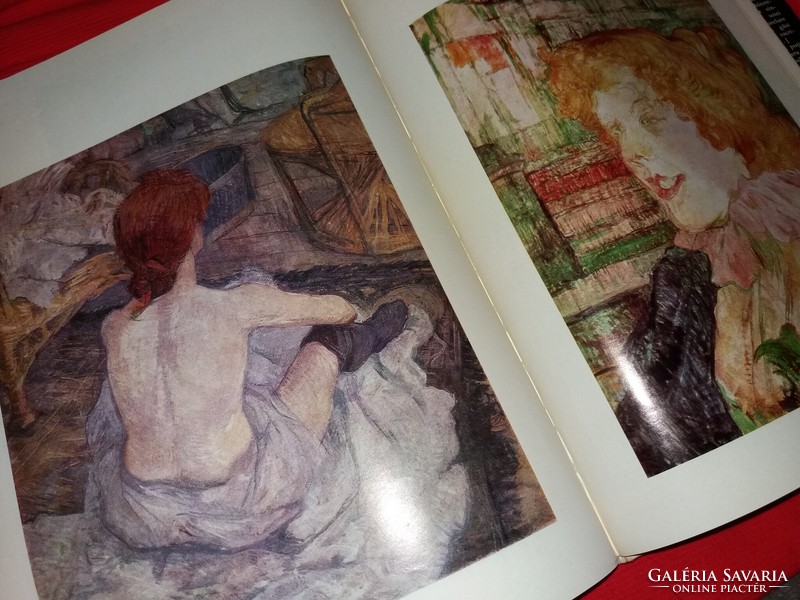 1980.MODEST MORARIU - TOULOUSE-LAUTREC román nyelvű művész album könyv a képek szerint MERIDIANA