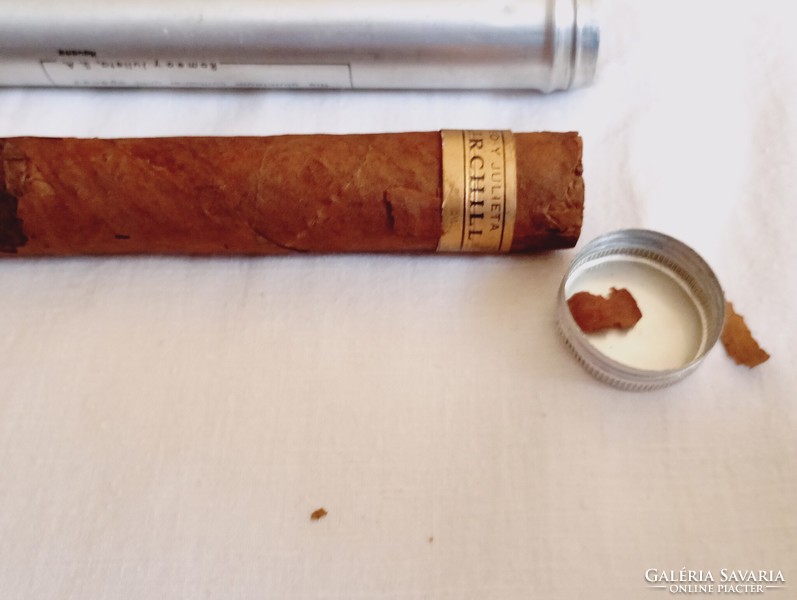 Szivar Romeo Y Julieta Havana Kuba Churchill fém szivardoboz