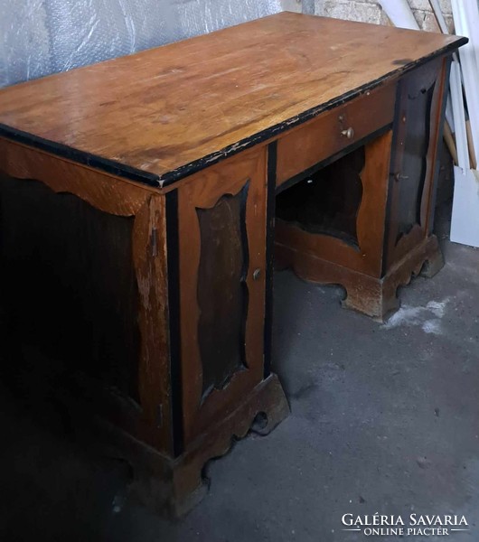 Biedermeier stílusú íróasztal, szekrénnyel és pulpitussal eladó