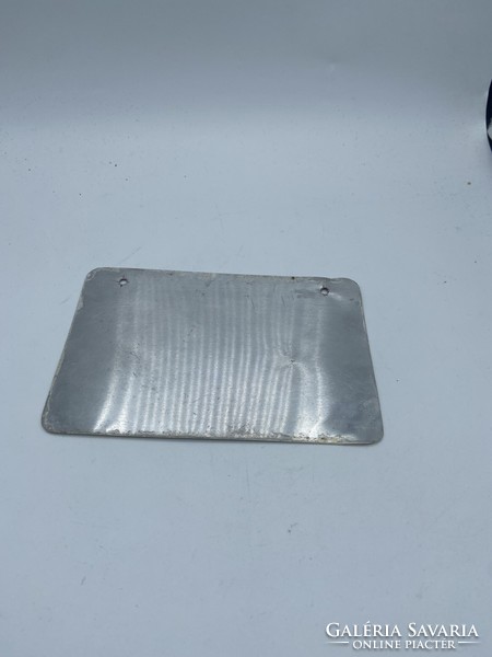 Vész ventilátor alumínium tábla
