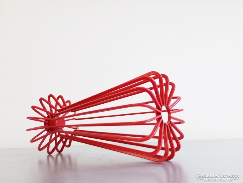 Ehlen Johansson piros pop-art/posztmodern gyertyatartó IKEA 1990