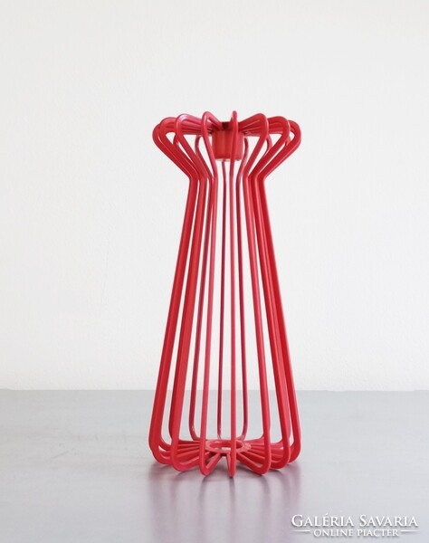 Ehlen Johansson piros pop-art/posztmodern gyertyatartó IKEA 1990
