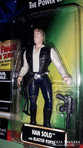 EREDETI KENNER STAR WARS HAN SOLO a klasszikus ruházatban játék figura BONTATLAN dobozával GYŰJTŐI