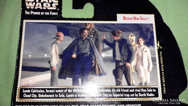 EREDETI KENNER STAR WARS HAN SOLO a Bespin bolygós ruházatban figura BONTATLAN dobozával GYŰJTŐI