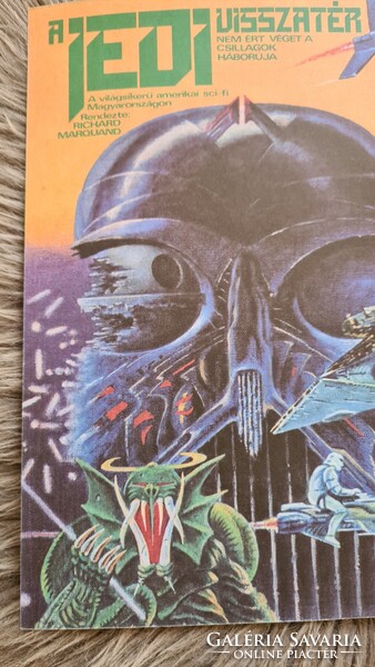 Star wars órarend, kisplakát Jedi visszatér