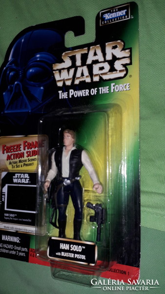 EREDETI KENNER STAR WARS HAN SOLO a klasszikus ruházatban játék figura BONTATLAN dobozával GYŰJTŐI