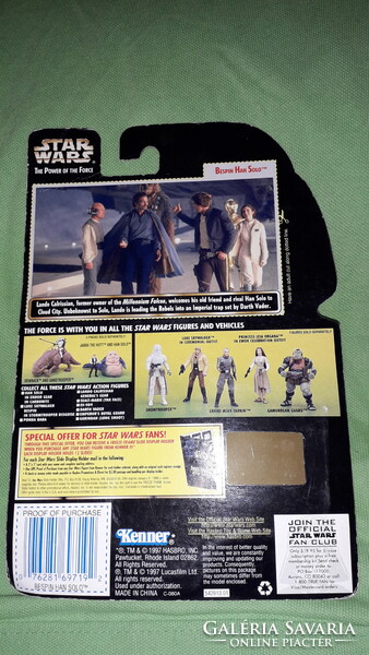 EREDETI KENNER STAR WARS HAN SOLO a Bespin bolygós ruházatban figura BONTATLAN dobozával GYŰJTŐI