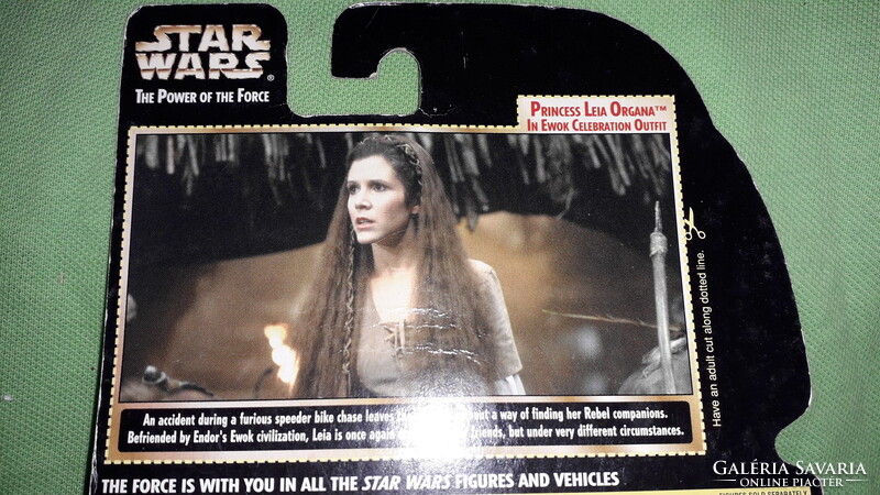 EREDETI KENNER STAR WARS LEIA ORGANA HERCEGNŐ ewok bolygó játék figura BONTATLAN dobozával GYŰJTŐI