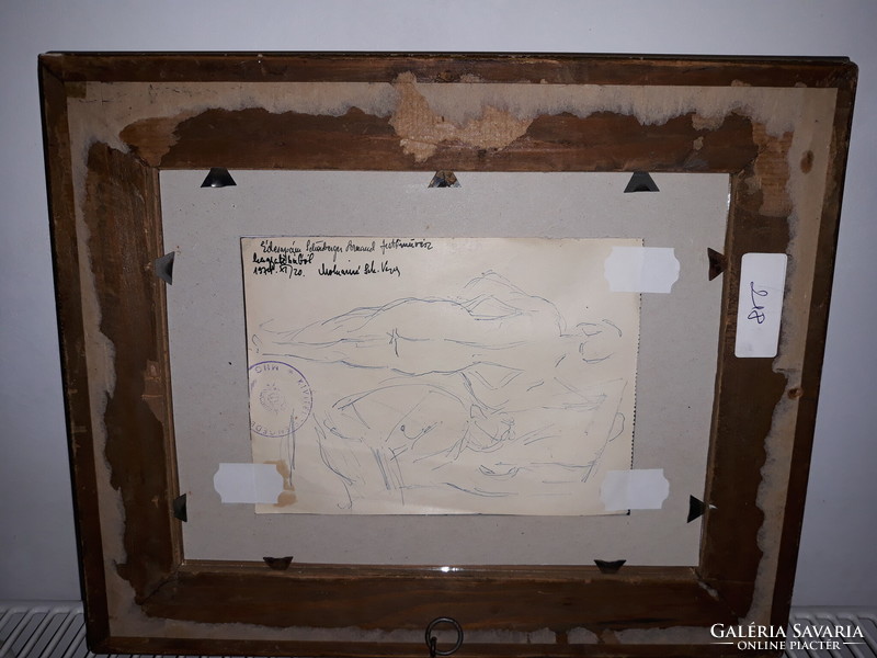 SCHÖNBERGER ARMAND-igazolással (2 oldalas rajz)