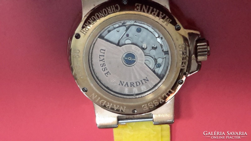 Ulysse Nardin automata chronometer,kis másódperces
