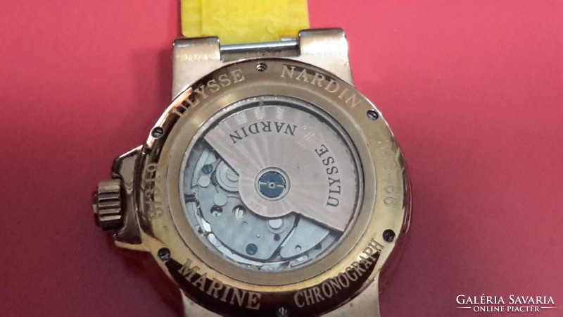 Ulysse Nardin automata chronometer,kis másódperces