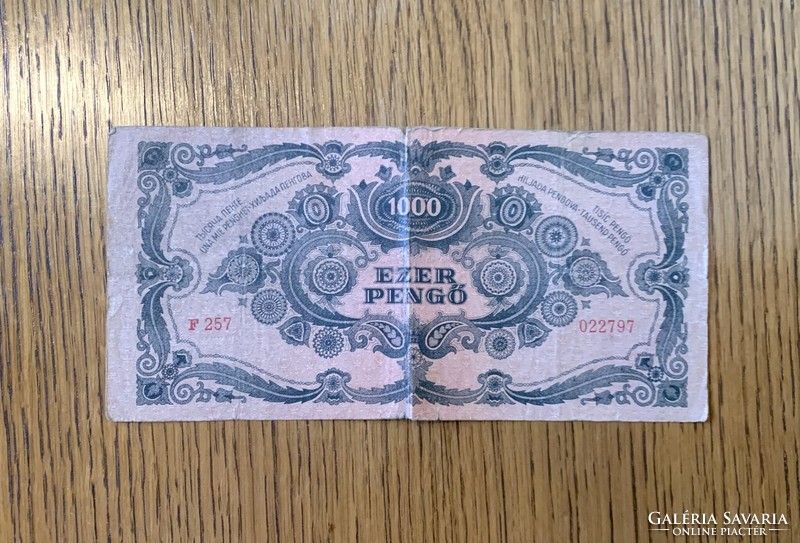 1945-ös 1000 Pengő / Ezer Pengő