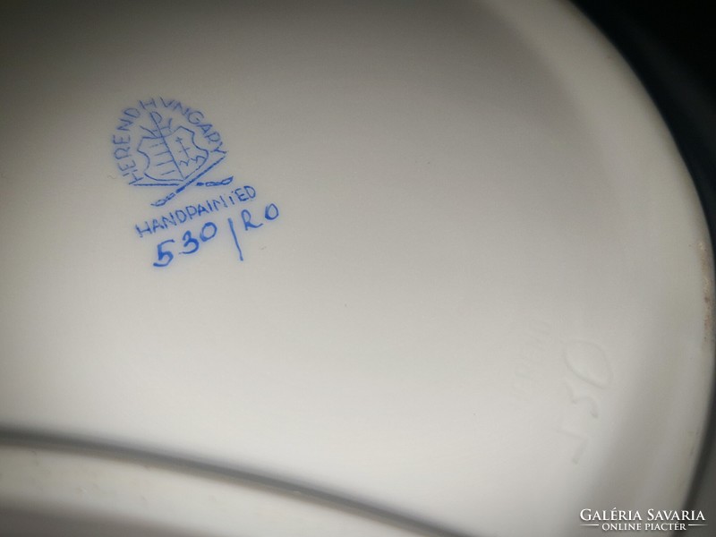 Herendi Rothschild csontos tányér 6db