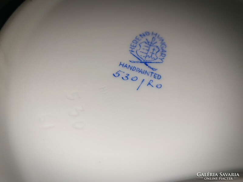 Herendi Rothschild csontos tányér 6db