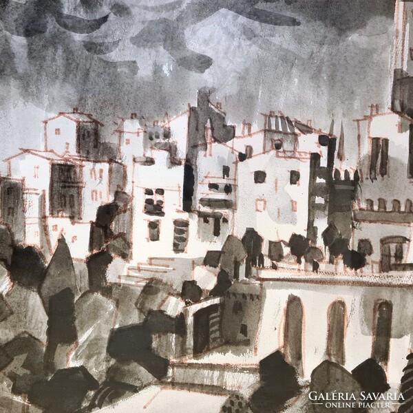 Pleidell János- Nemi (olasz kisfalu) 1967