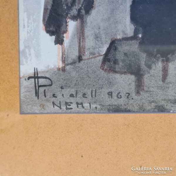 Pleidell János- Nemi (olasz kisfalu) 1967